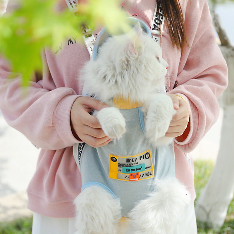 Portable Pet Shoulder Backpack Carrier For Travel