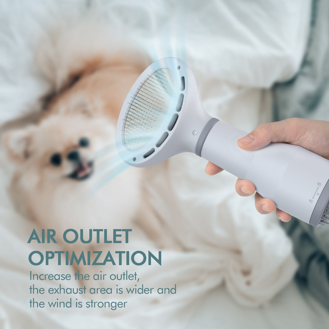Pet Hair Dryer Grooming Brush Dryer Tool