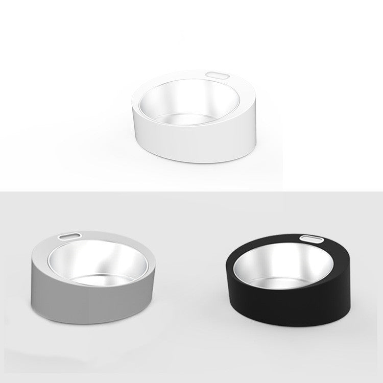 Large Capacity Stainless Steel Pet Food Bowl with Scale