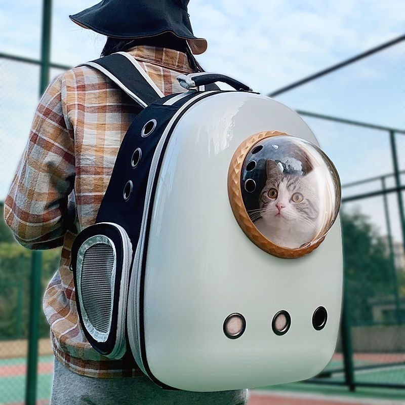 Plus Size Space Capsule Pet Backpack Travel Carrier