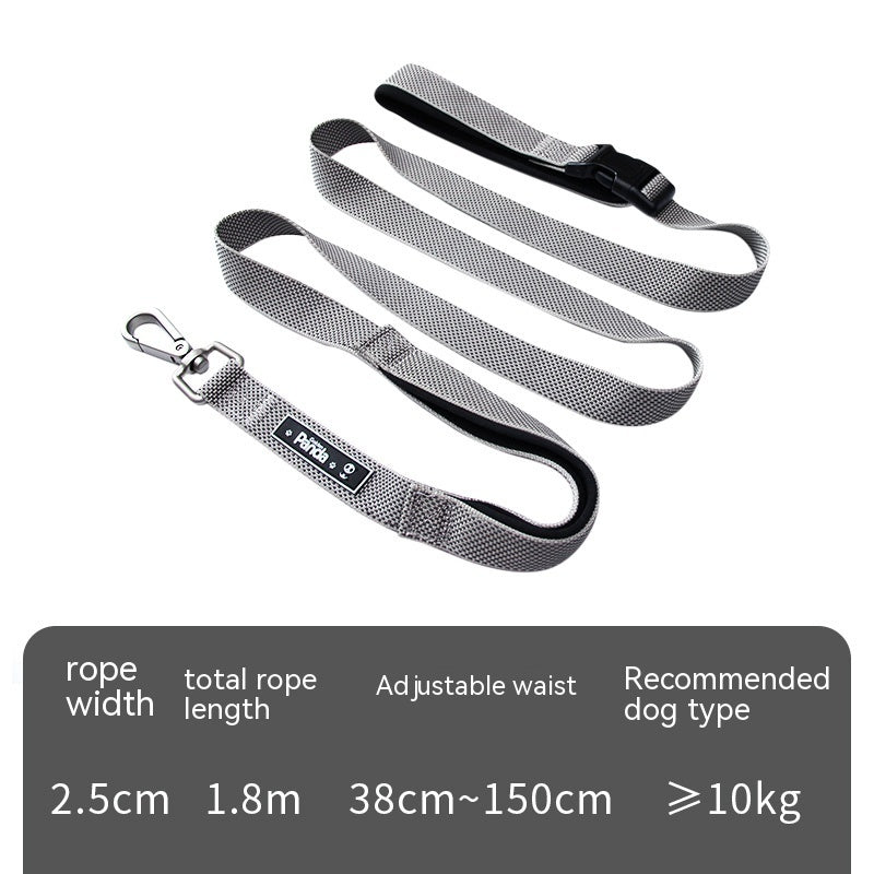 Multi Functional Traction Running Pet Leash