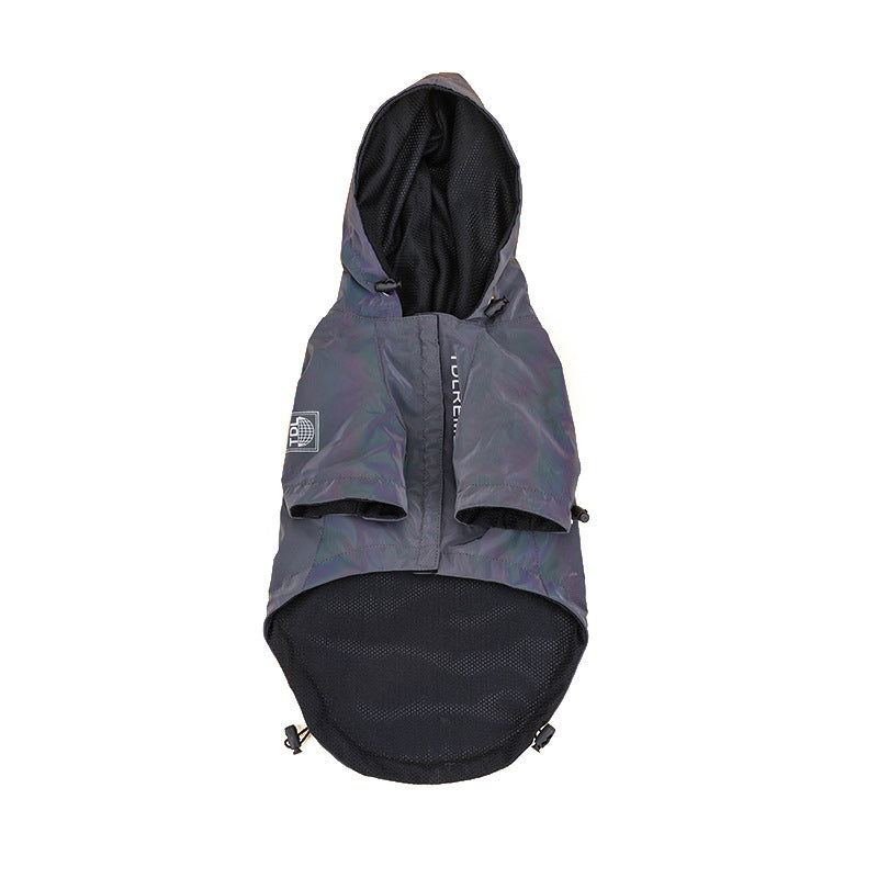 Rainproof Hooded Pet Jacket For Small Medium Pets