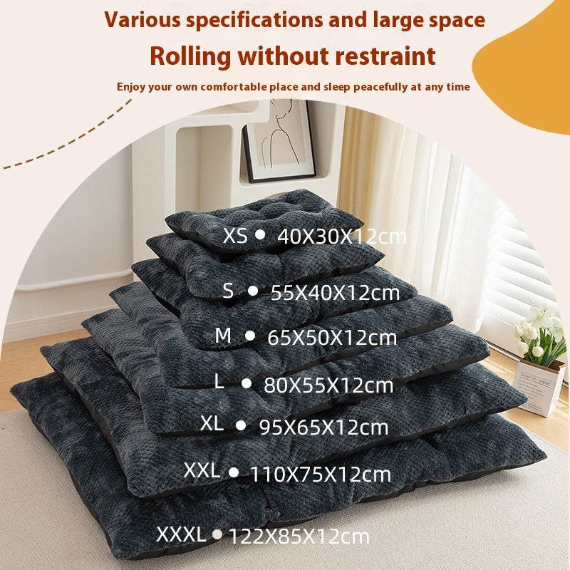 Warm Comfortable Pet Mat Nest For Winter Use