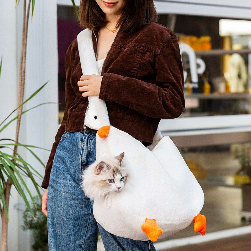 Animal Shaped Pet Diaper Bag Portable Backpack Carrier