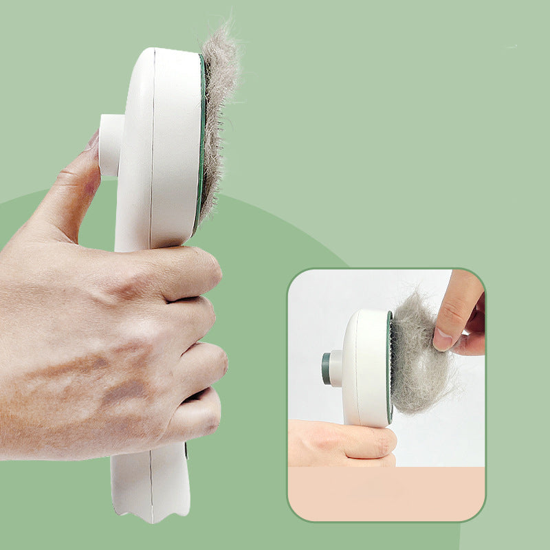 UVC Self-Cleaning Pet Grooming Comb Hair Removal Brush