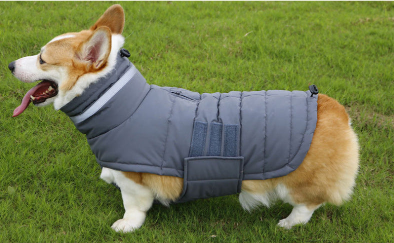 Waterproof Warm Thick Pet Coat Vest For Medium Large Pets