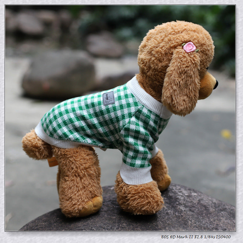 High Collar Windproof Fashion Pet Sweater Clothing