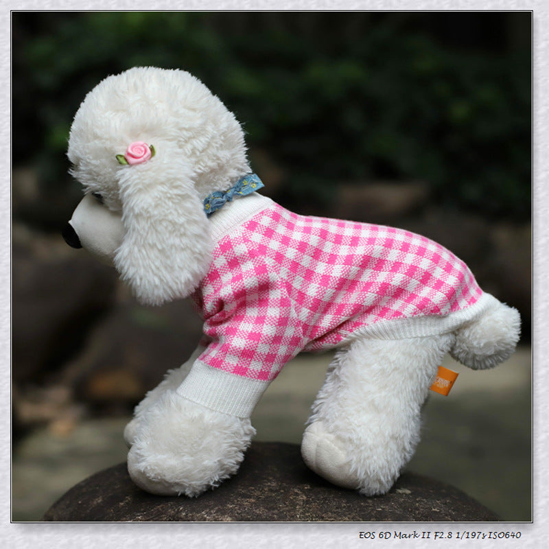 High Collar Windproof Fashion Pet Sweater Clothing