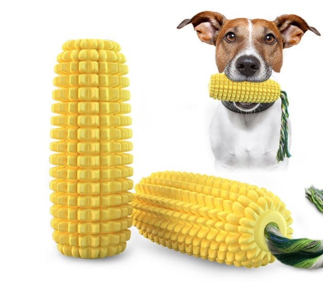 Corn Shape Pet Molar Stick Toy For Chewing