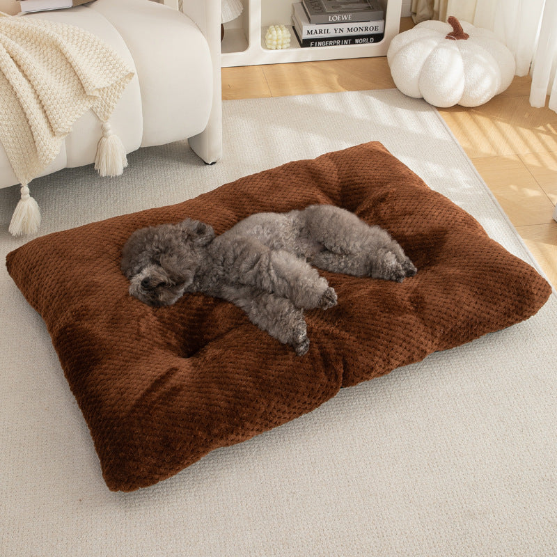 Warm Comfortable Pet Mat Nest For Winter Use