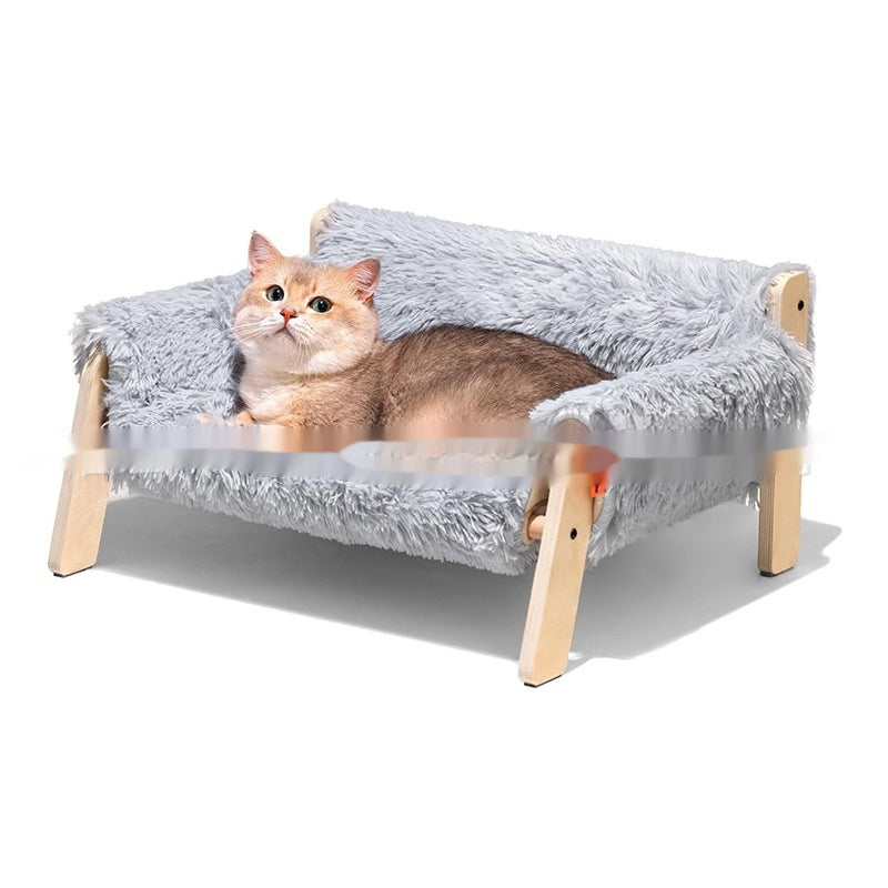 All Season Detachable Pet Bed House For Comfort