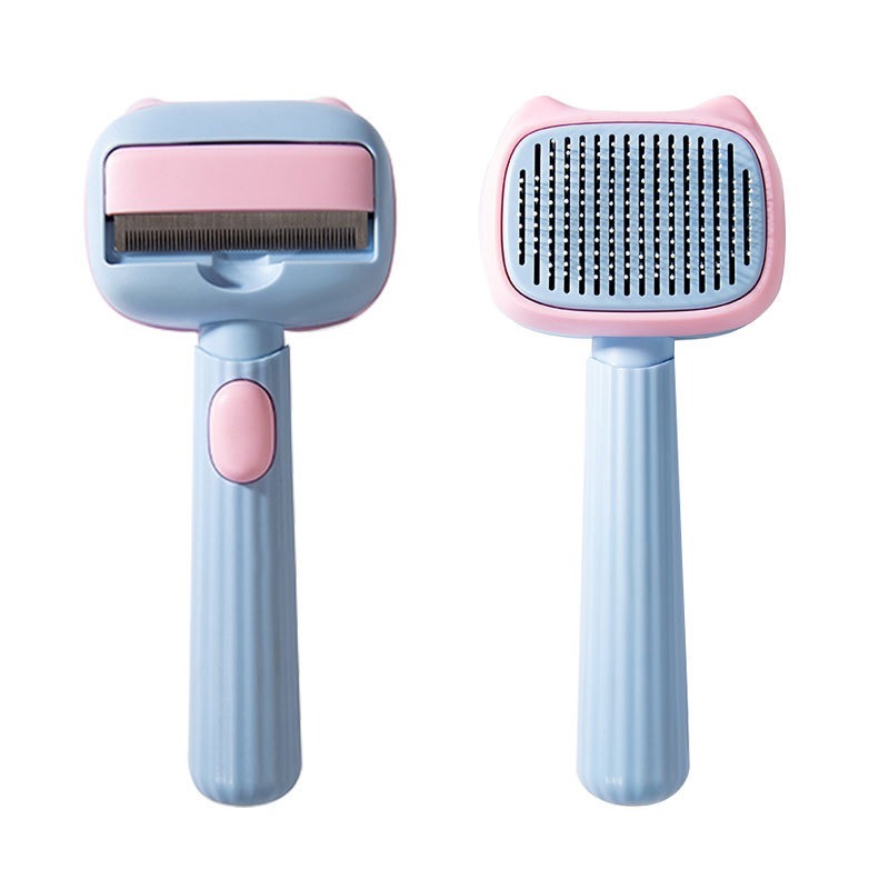 Pet Deshedding Grooming Brush Dematting Comb Hair Removal Tool