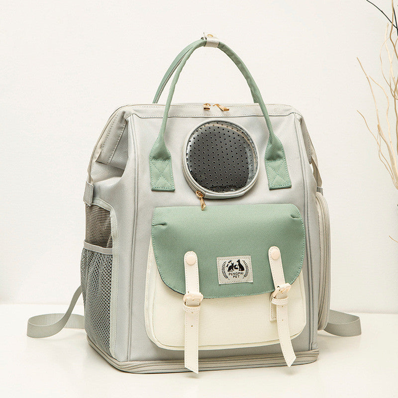 Large Capacity Breathable Portable Pet Backpack Carrier