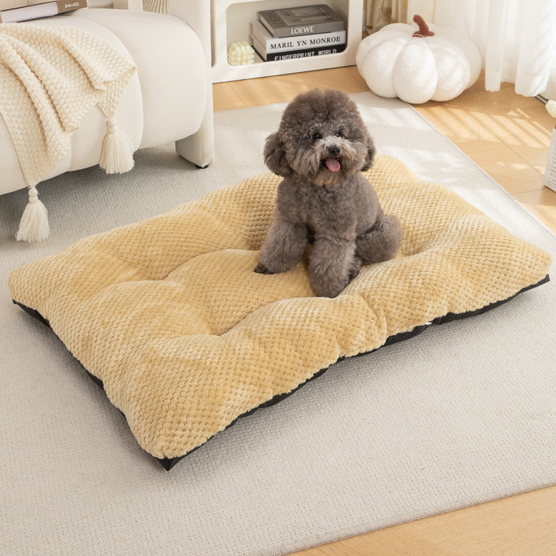 Warm Comfortable Pet Mat Nest For Winter Use