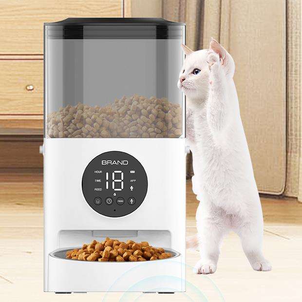 Automatic WiFi Pet Feeder For Smart Scheduled Feeding