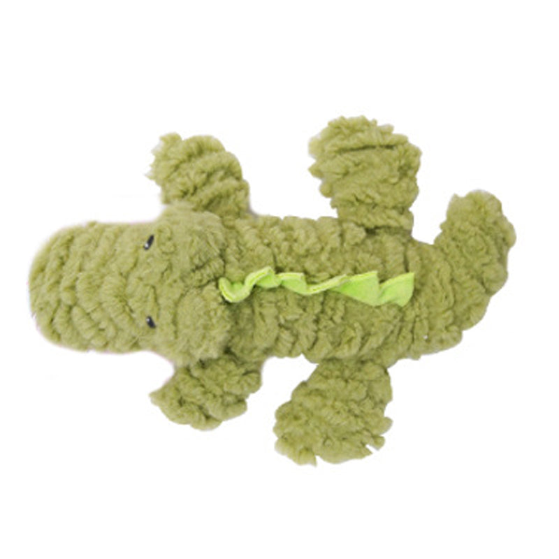 Plush Animal Shape Squeaky Pet Toy For Training