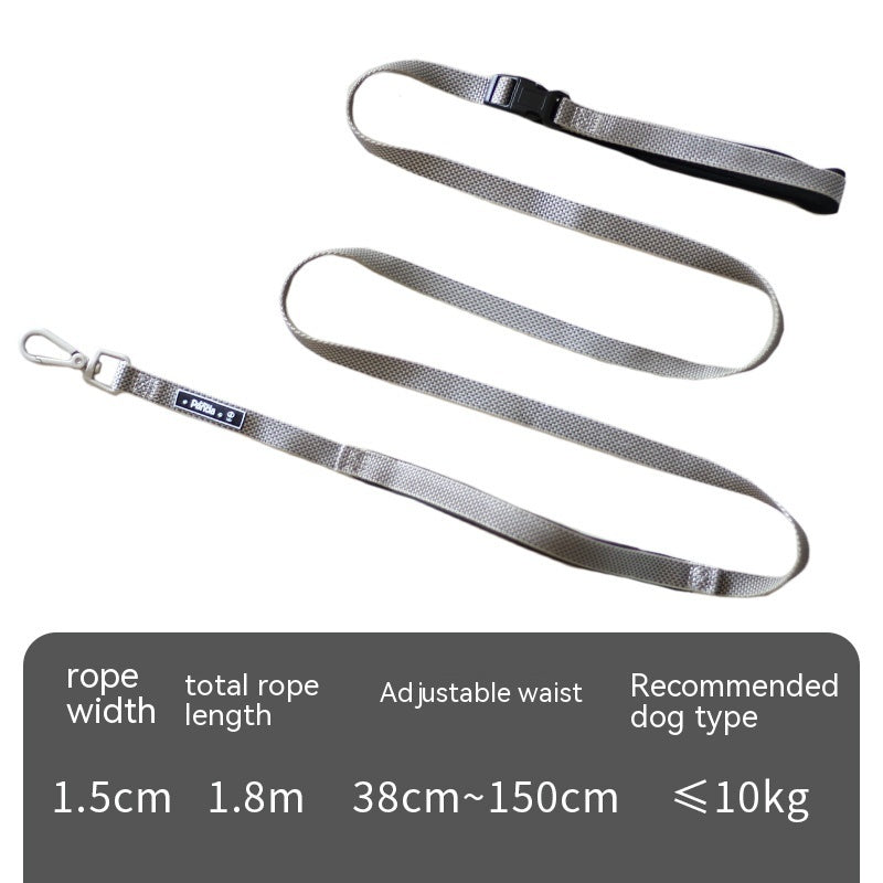 Multi Functional Traction Running Pet Leash