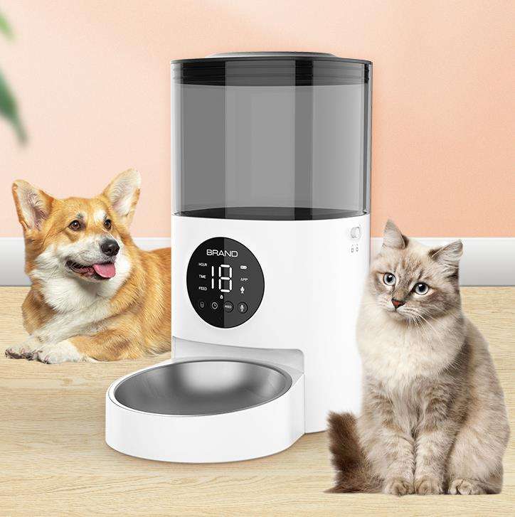 Automatic WiFi Pet Feeder For Smart Scheduled Feeding