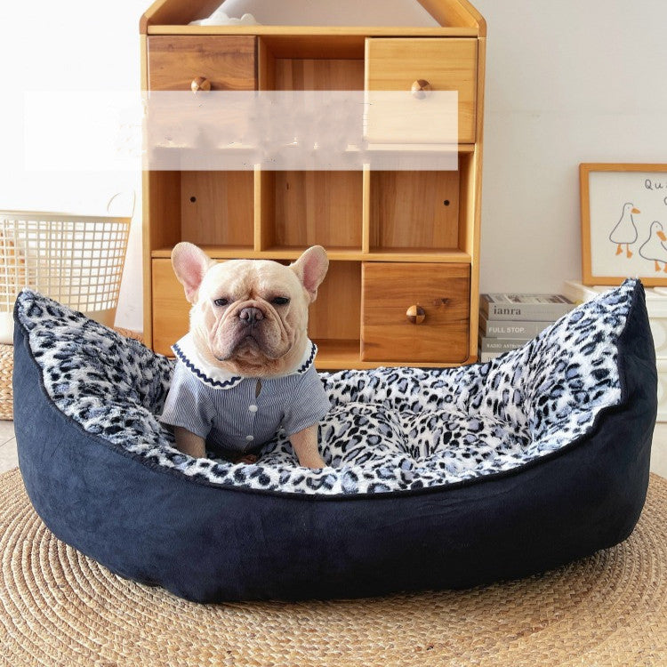 Small Boat Plush Pet Sofa Bed Mat
