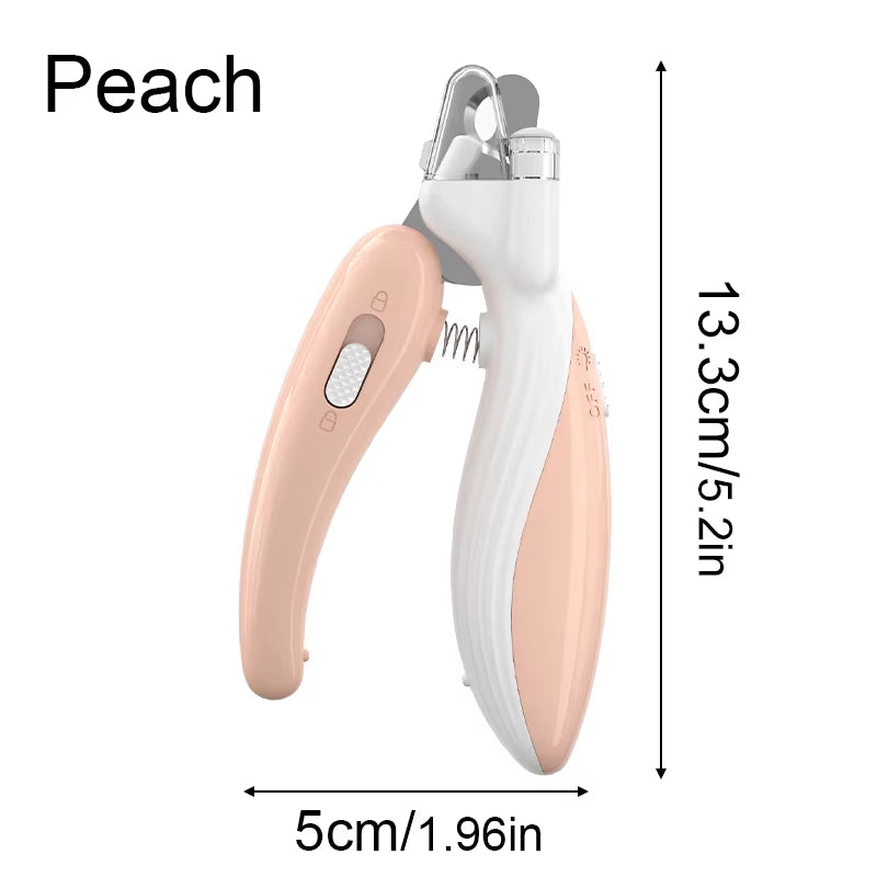 Professional Pet Nail Clippers Labor-Saving Paw Trimming Scissors
