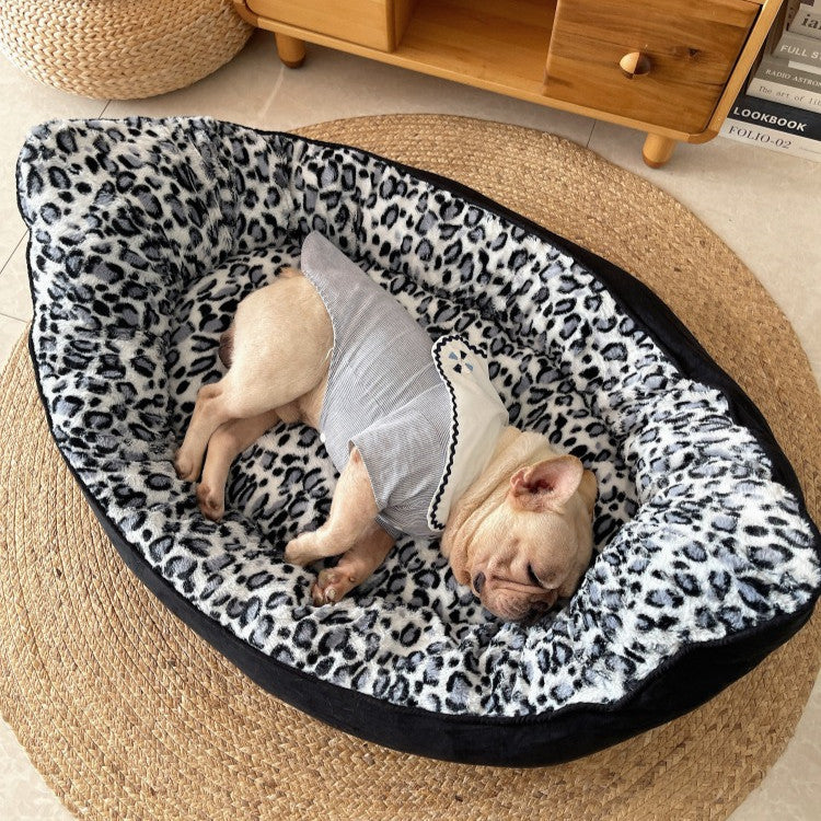 Small Boat Plush Pet Sofa Bed Mat