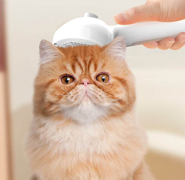 Self-Cleaning Pet Grooming Comb Hair Remover Brush