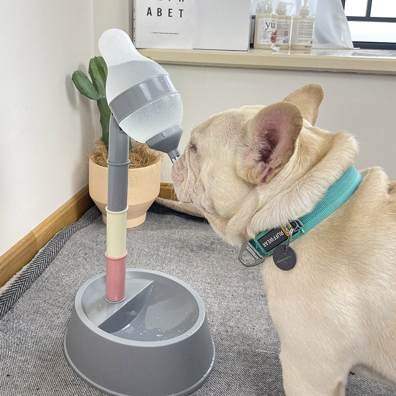Automatic Adjustable Pet Water Dispenser Bowl Stand