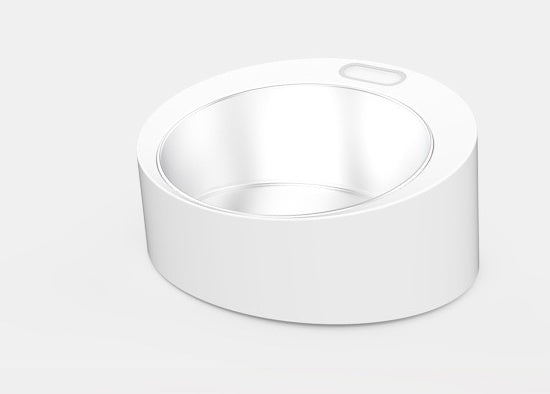 Large Capacity Stainless Steel Pet Food Bowl with Scale