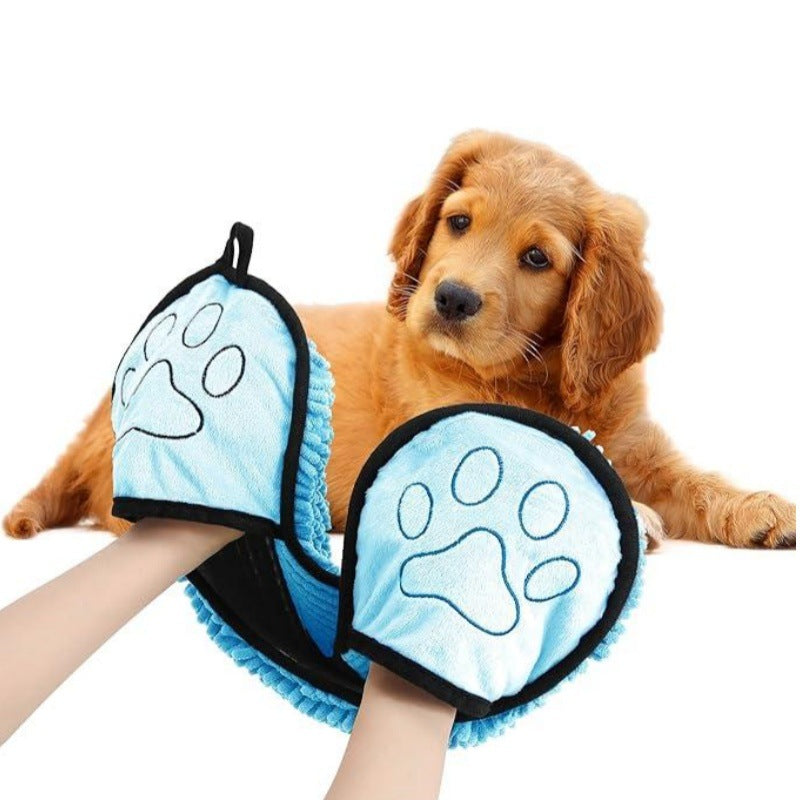 Quick Absorbent Pet Bath Towel Soft Comfortable Drying Cloth