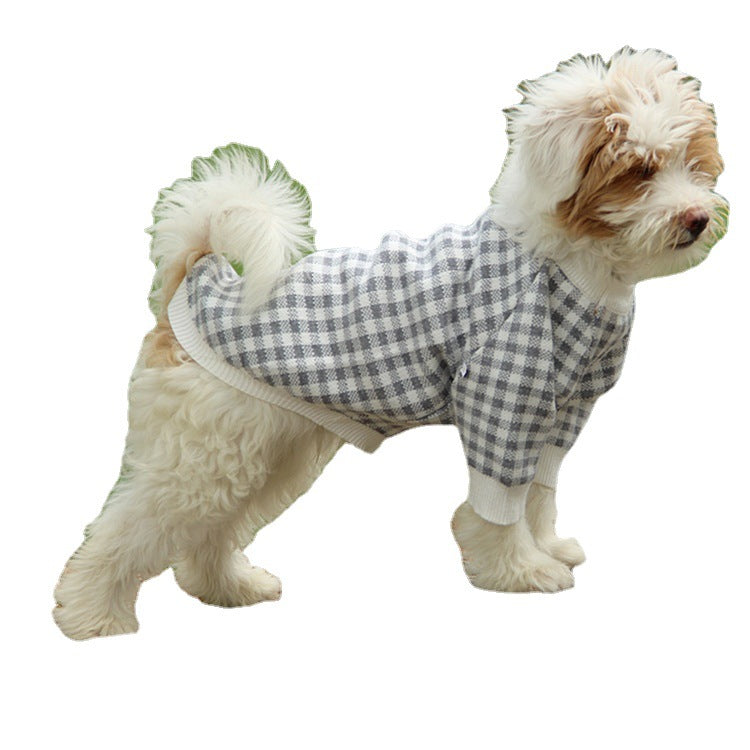High Collar Windproof Fashion Pet Sweater Clothing
