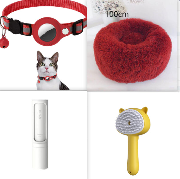 Multifunctional Pet Grooming Brush Rechargeable Self-Cleaning Slicker