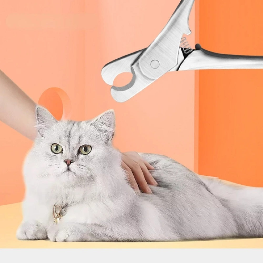Professional Pet Nail Clippers Sharp Safety Stainless Steel Trimmer