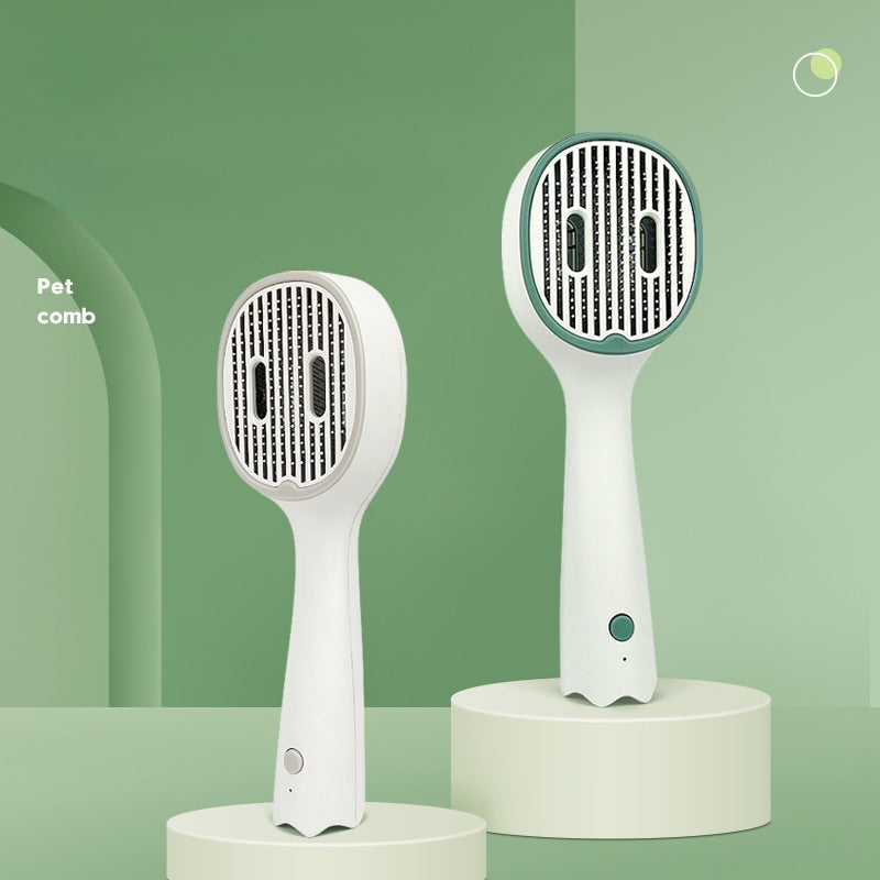 UVC Self-Cleaning Pet Grooming Comb Hair Removal Brush