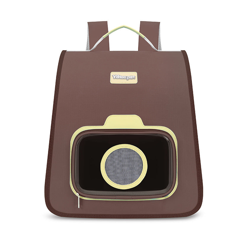 Portable Pet Backpack Lightweight Durable Travel Design