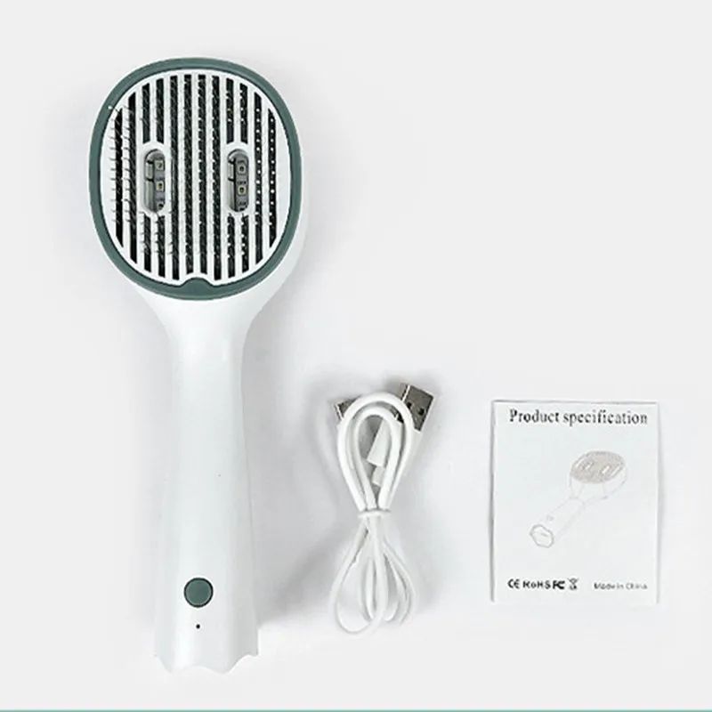UVC Self-Cleaning Pet Grooming Comb Hair Removal Brush
