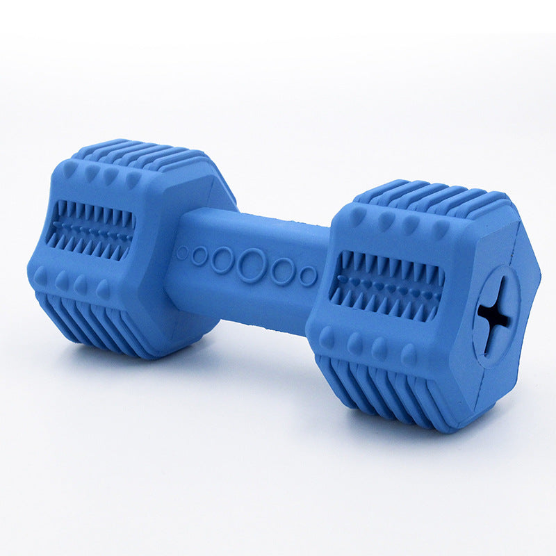 Rubber Interactive Pet Toy With Food Dispensing Design