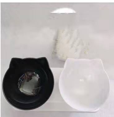 Non-Slip Double Raised Pet Food Bowl Stand