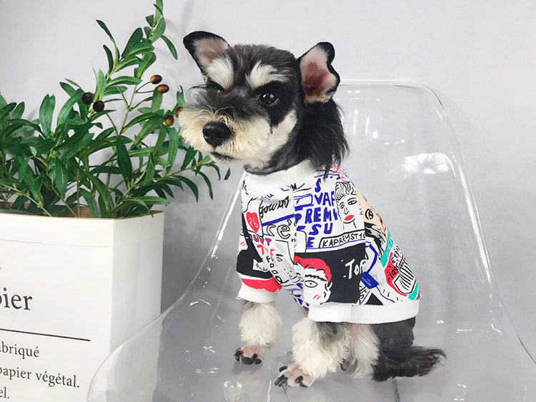Warm Comfortable Pet Sweater Coat Stylish Everyday Wear