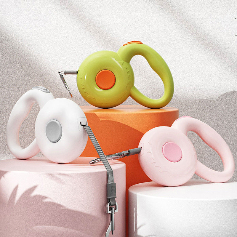 Retractable Reflective Rope Pet Leash