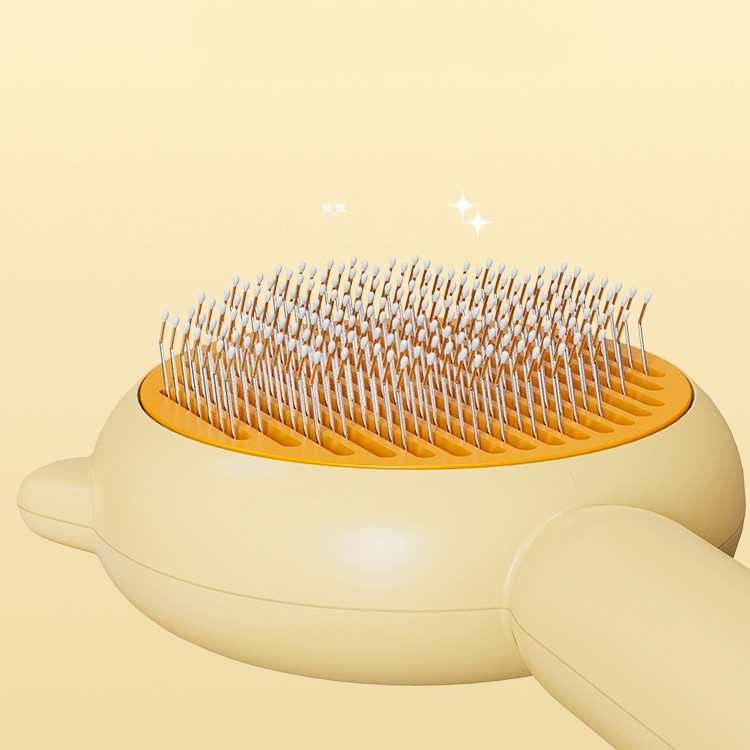 Pet Grooming Comb Hair Removal Massage Brush Cleaning Tool