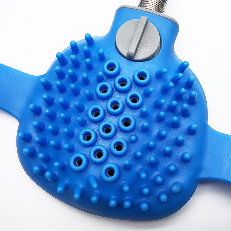 Pet Bath Brush Outdoor Cleaning Grooming Tool