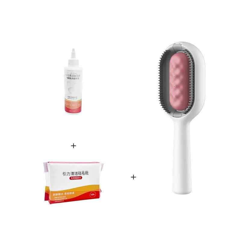Pet Dematting Grooming Brush Hair Removal Comb Cleaning Tool