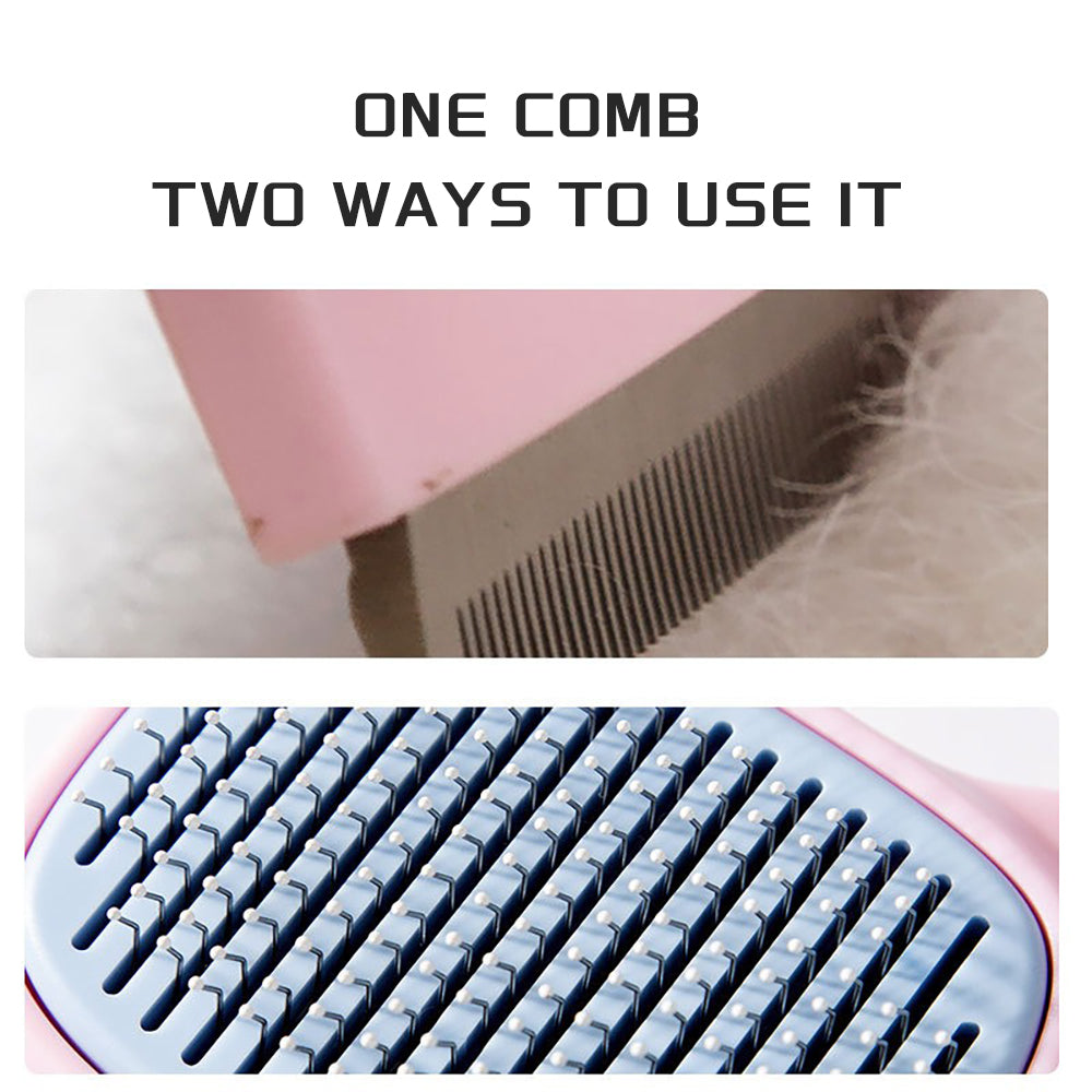 Pet Deshedding Grooming Brush Dematting Comb Hair Removal Tool