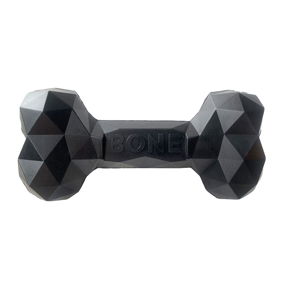 Rubber Bone Pet Toy For Teeth Grinding And Chewing