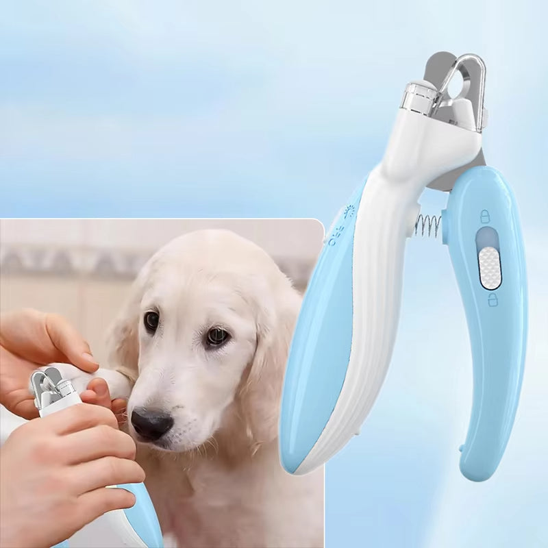 Professional Pet Nail Clippers Labor-Saving Paw Trimming Scissors