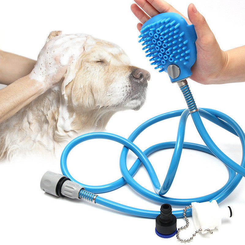 Pet Bath Brush Outdoor Cleaning Grooming Tool